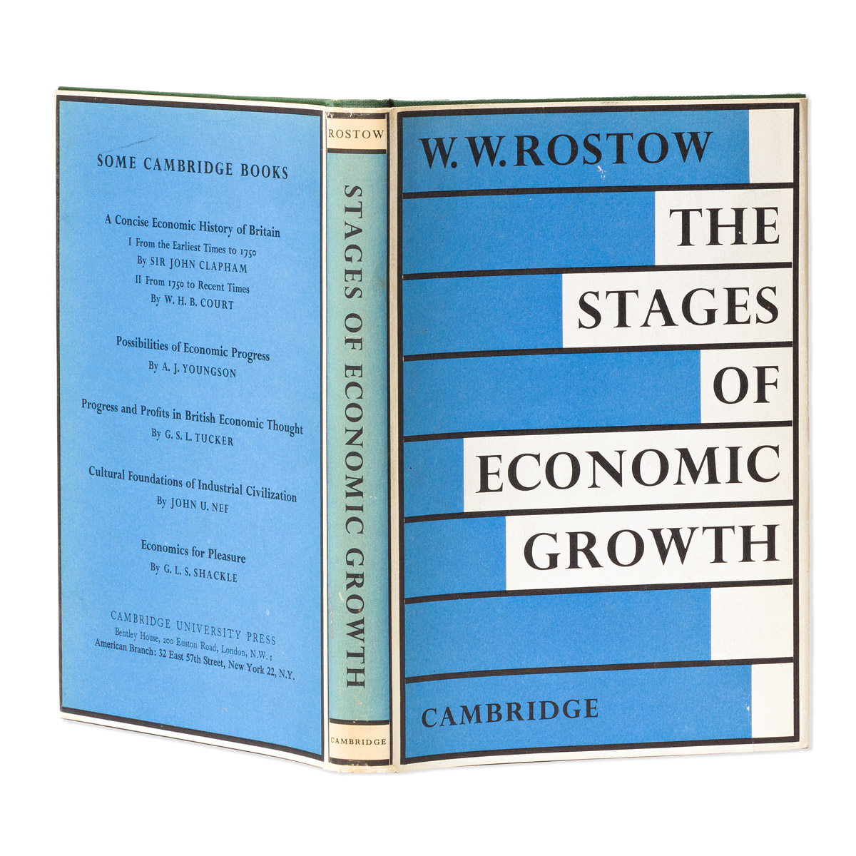 Rostow, Walt Whitman (1916-2003) The Stages of Economic Growth, a Non-Communist Manifesto.